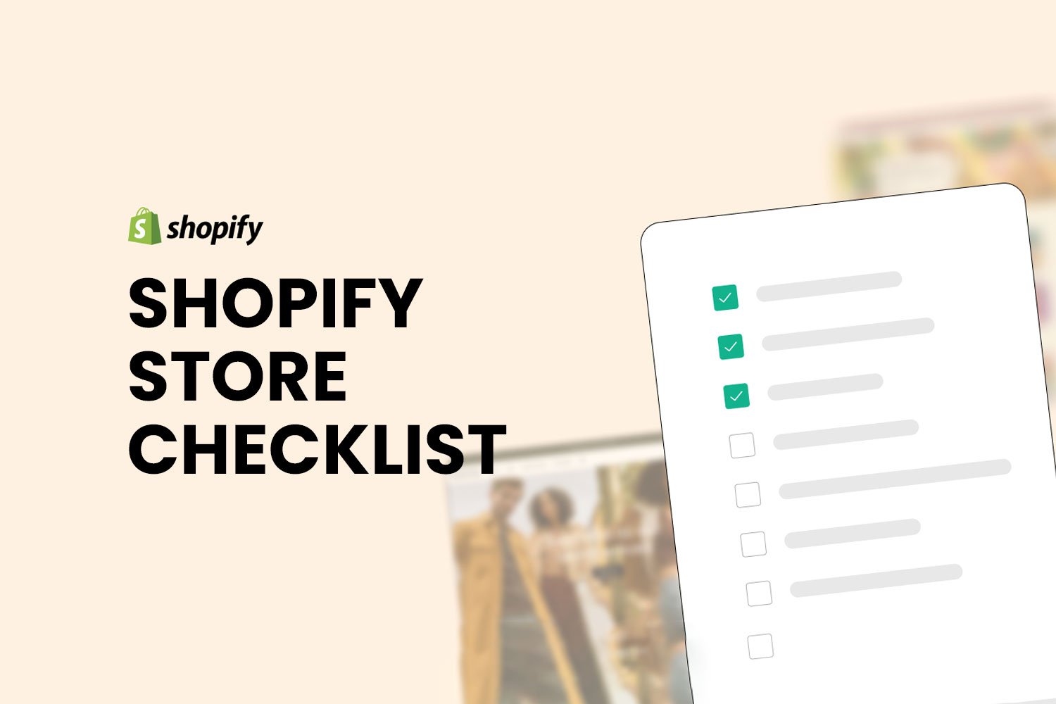 The Ultimate Shopify Store Checklist for 2025